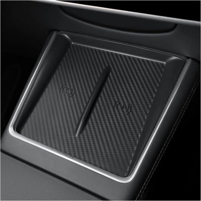 Elevate Your Tesla Model 3 Highland with Our Premium Anti-Slip Wireless Charger Silicone Cover (2024-2026) - Perfect Fit & Stylish Protection!