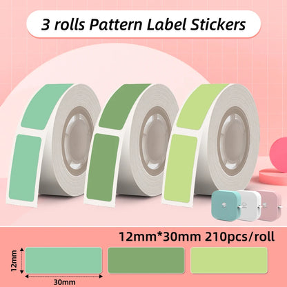 Phomemo Q30 Mini Wireless Label Printer - Portable Thermal Sticker Maker with Various Label Paper