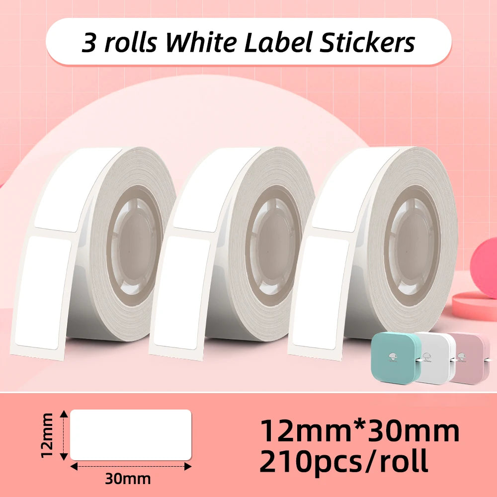 Phomemo Q30 Mini Wireless Label Printer - Portable Thermal Sticker Maker with Various Label Paper
