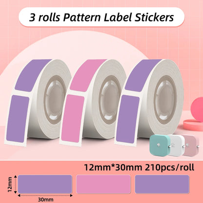 Phomemo Q30 Mini Wireless Label Printer - Portable Thermal Sticker Maker with Various Label Paper
