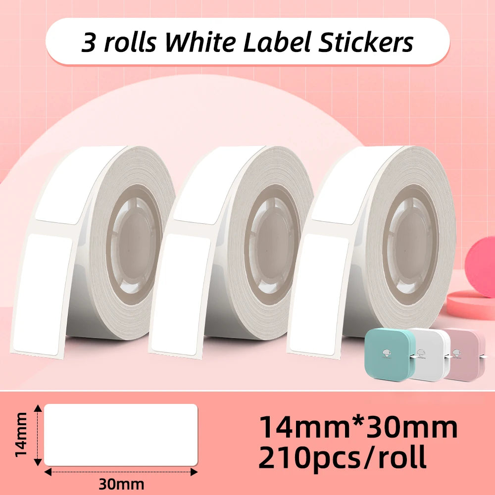 Phomemo Q30 Mini Wireless Label Printer - Portable Thermal Sticker Maker with Various Label Paper