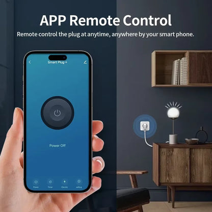 Transform Your Home with the Tuya Smart Plug: WiFi/Zigbee 3.0 Smart Socket with 16A/20A Power Monitoring, Voice Control, and Alexa Compatibility