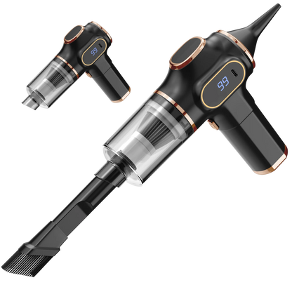 Powerful ABS Wireless Car Vacuum Cleaner - Ultimate Cleaning Solution for Home, Office, and Car!