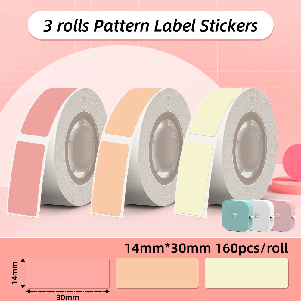Phomemo Q30 Mini Wireless Label Printer - Portable Thermal Sticker Maker with Various Label Paper