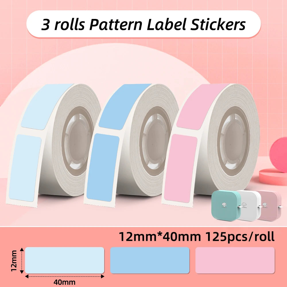 Phomemo Q30 Mini Wireless Label Printer - Portable Thermal Sticker Maker with Various Label Paper