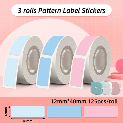 Phomemo Q30 Mini Wireless Label Printer - Portable Thermal Sticker Maker with Various Label Paper